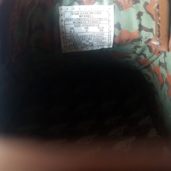 Merrell Star Dark Brown Walking Casual Trail shoes - Picture 8 of 8